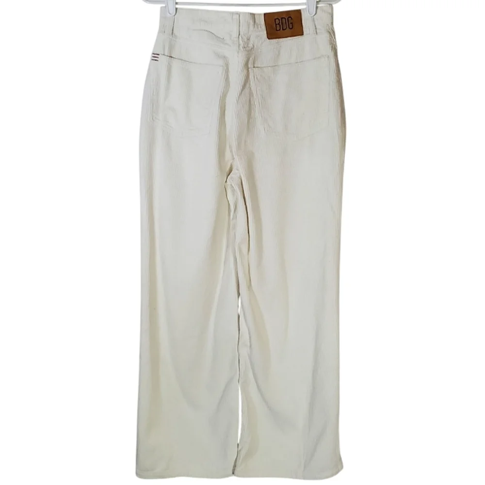 BDG Wide Leg Pants in Cream